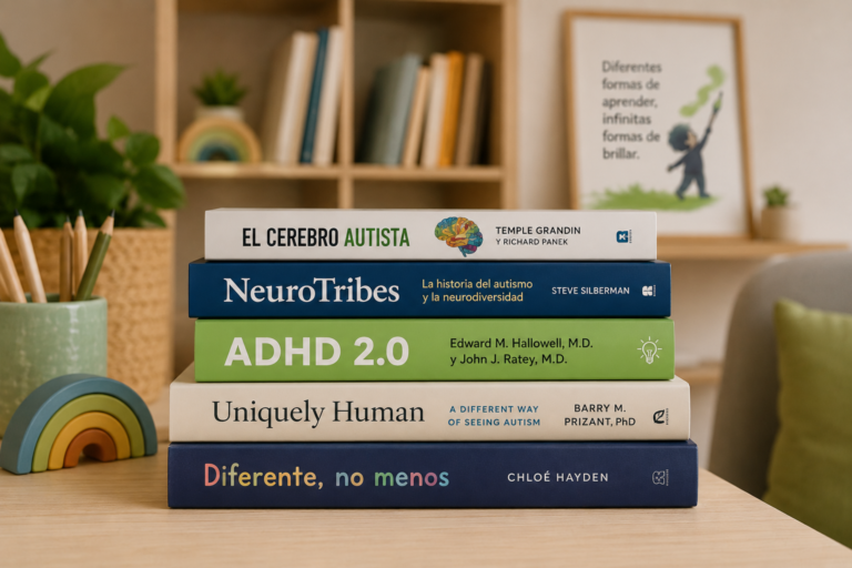 5 libros recomendados para comprender y acompañar la neurodivergencia